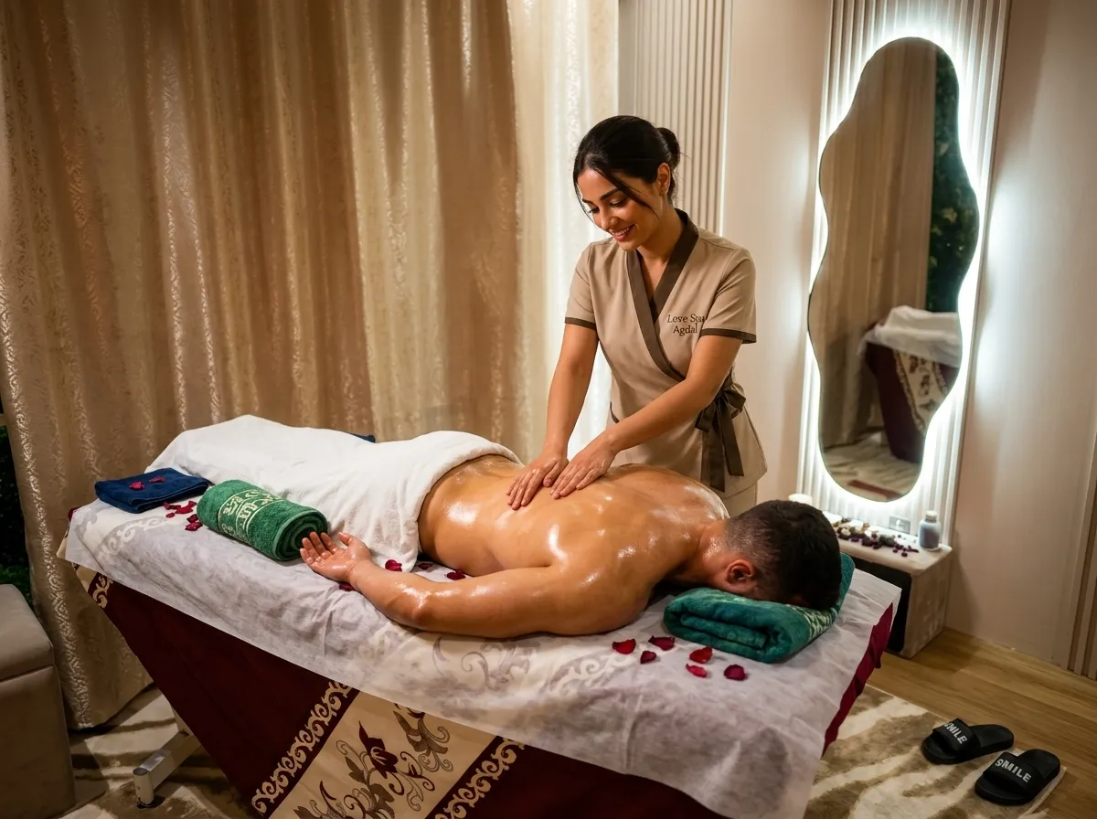 Massage relaxant homme