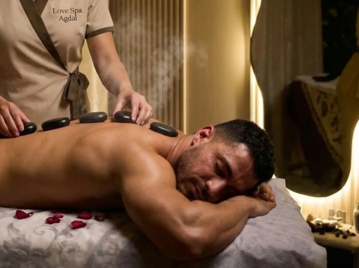 Massage aux pierres chaudes
