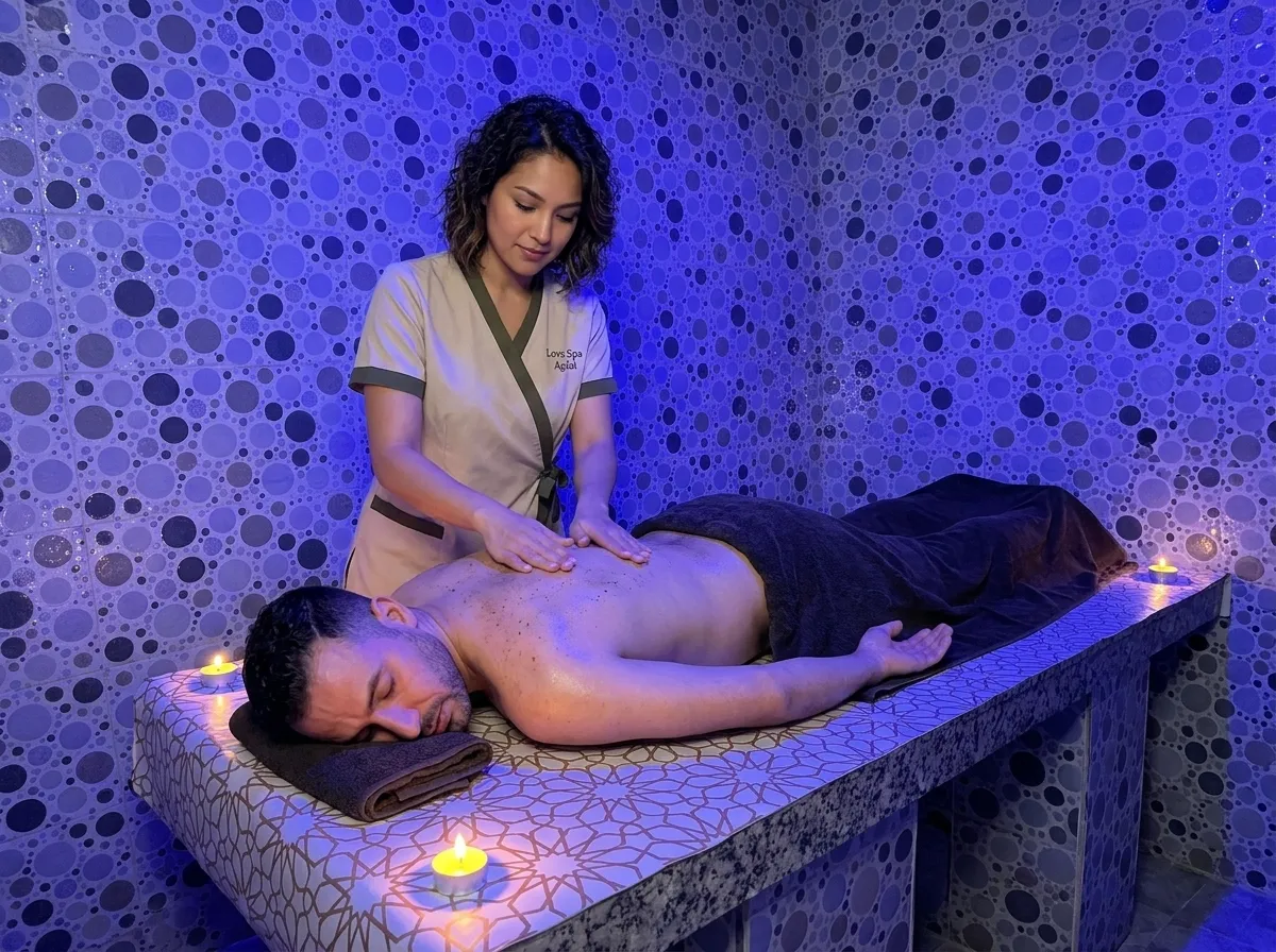 Hammam homme traditionnel